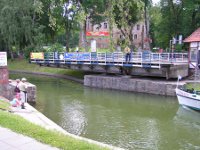 most obrotowy na kanale giyckim, most obrotowy na kanale uczaskim w giycku